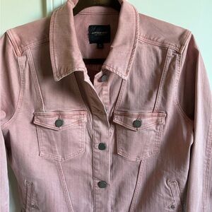 Liverpool Women's Dusty Rose Jean Jacket Size Mesa
